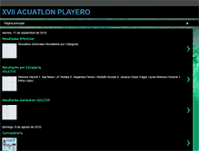 Tablet Screenshot of 17acuatlonplayero.blogspot.com