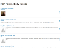 Tablet Screenshot of highpaintingbodytattoos.blogspot.com