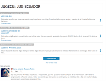 Tablet Screenshot of jugecu.blogspot.com