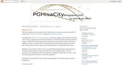 Desktop Screenshot of pghisacity.blogspot.com