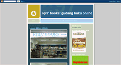 Desktop Screenshot of iqrabooks.blogspot.com