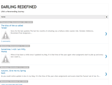 Tablet Screenshot of darlingredefined.blogspot.com
