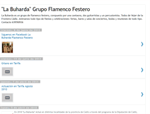 Tablet Screenshot of labuhardaflamenco.blogspot.com
