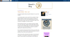 Desktop Screenshot of baruchzedblog.blogspot.com