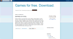 Desktop Screenshot of freegamesusa.blogspot.com