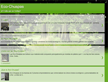 Tablet Screenshot of ecochuspas.blogspot.com