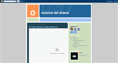 Desktop Screenshot of musicaldeldrama-tdm.blogspot.com