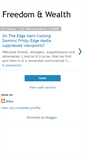 Mobile Screenshot of freedomandwealth.blogspot.com