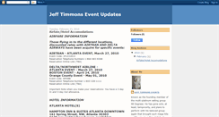 Desktop Screenshot of jefftimmons2010events.blogspot.com