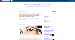 Desktop Screenshot of futilidadesqueamamos.blogspot.com