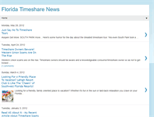 Tablet Screenshot of floridatimesharenews.blogspot.com
