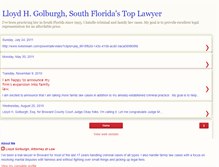 Tablet Screenshot of golburghforjudge.blogspot.com