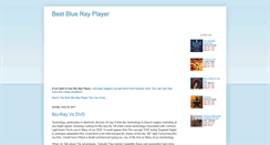 Desktop Screenshot of bestbluerayplayer.blogspot.com