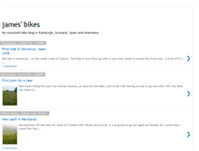 Tablet Screenshot of james-bikes.blogspot.com