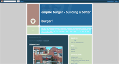 Desktop Screenshot of empireburger.blogspot.com