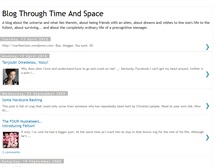 Tablet Screenshot of blogthroughtimeandspace.blogspot.com
