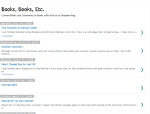 Tablet Screenshot of booksbooksetc.blogspot.com