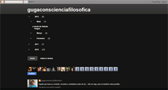 Desktop Screenshot of gugaconscienciafilosofica.blogspot.com