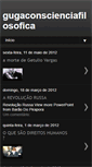 Mobile Screenshot of gugaconscienciafilosofica.blogspot.com