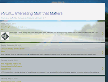 Tablet Screenshot of i-stuff.blogspot.com