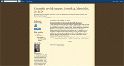 Desktop Screenshot of cosmeticeyelidsurgery.blogspot.com