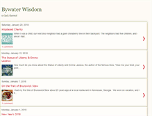 Tablet Screenshot of bywaterwisdom.blogspot.com