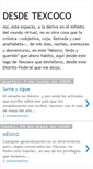 Mobile Screenshot of desdetexcoco.blogspot.com