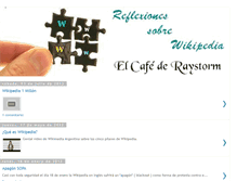 Tablet Screenshot of elcafederaystorm.blogspot.com