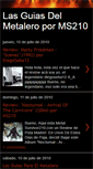 Mobile Screenshot of guiasdelmetaleroms210games.blogspot.com