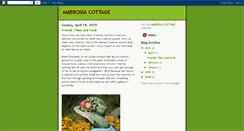 Desktop Screenshot of ambrosiacottage.blogspot.com