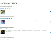 Tablet Screenshot of ambrosiacottage.blogspot.com