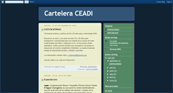 Desktop Screenshot of carteleraceadi.blogspot.com