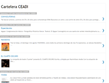 Tablet Screenshot of carteleraceadi.blogspot.com