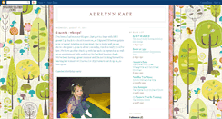 Desktop Screenshot of adelynnkate.blogspot.com