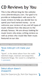 Mobile Screenshot of cdreviewsbyyou.blogspot.com