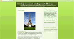 Desktop Screenshot of els5monumentsmesimportantsdeuropa.blogspot.com