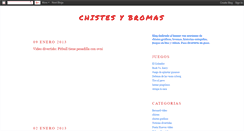 Desktop Screenshot of chistesybromass.blogspot.com