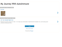 Tablet Screenshot of cjsautoimmune.blogspot.com
