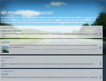 Tablet Screenshot of noprincipioeraoverso.blogspot.com