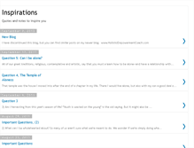 Tablet Screenshot of inspirationalquotesandnotes.blogspot.com