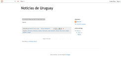 Desktop Screenshot of lasnoticiasuy.blogspot.com