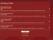 Tablet Screenshot of drinking--coffee.blogspot.com