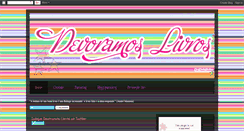 Desktop Screenshot of devoramoslivros.blogspot.com