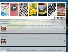 Tablet Screenshot of beccanelson.blogspot.com