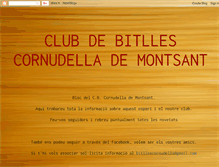 Tablet Screenshot of bitllescornudella.blogspot.com