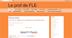 Desktop Screenshot of leprofdefle.blogspot.com