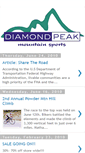 Mobile Screenshot of diamondpeakmtnsports.blogspot.com