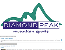 Tablet Screenshot of diamondpeakmtnsports.blogspot.com