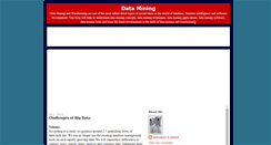 Desktop Screenshot of dataminingwarehousing.blogspot.com