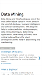 Mobile Screenshot of dataminingwarehousing.blogspot.com
